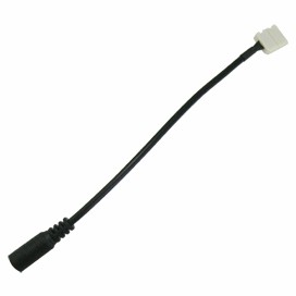 Ecola LED strip connector переходник с разъема штырькового (мама) на зажимной 2-х конт. 10mm уп. 3 ш