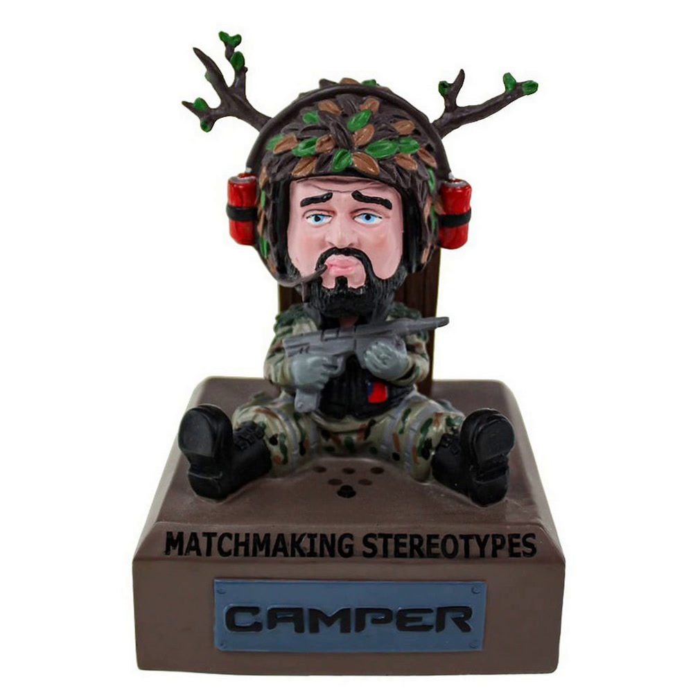 Фигурка Matchmaking Stereotypes - The Camper Type Figure with Sound, 15cm