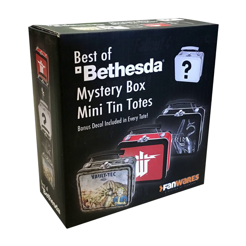 Сумка жестяная Mini Tin Tote - Best of Bethesda Blind Box