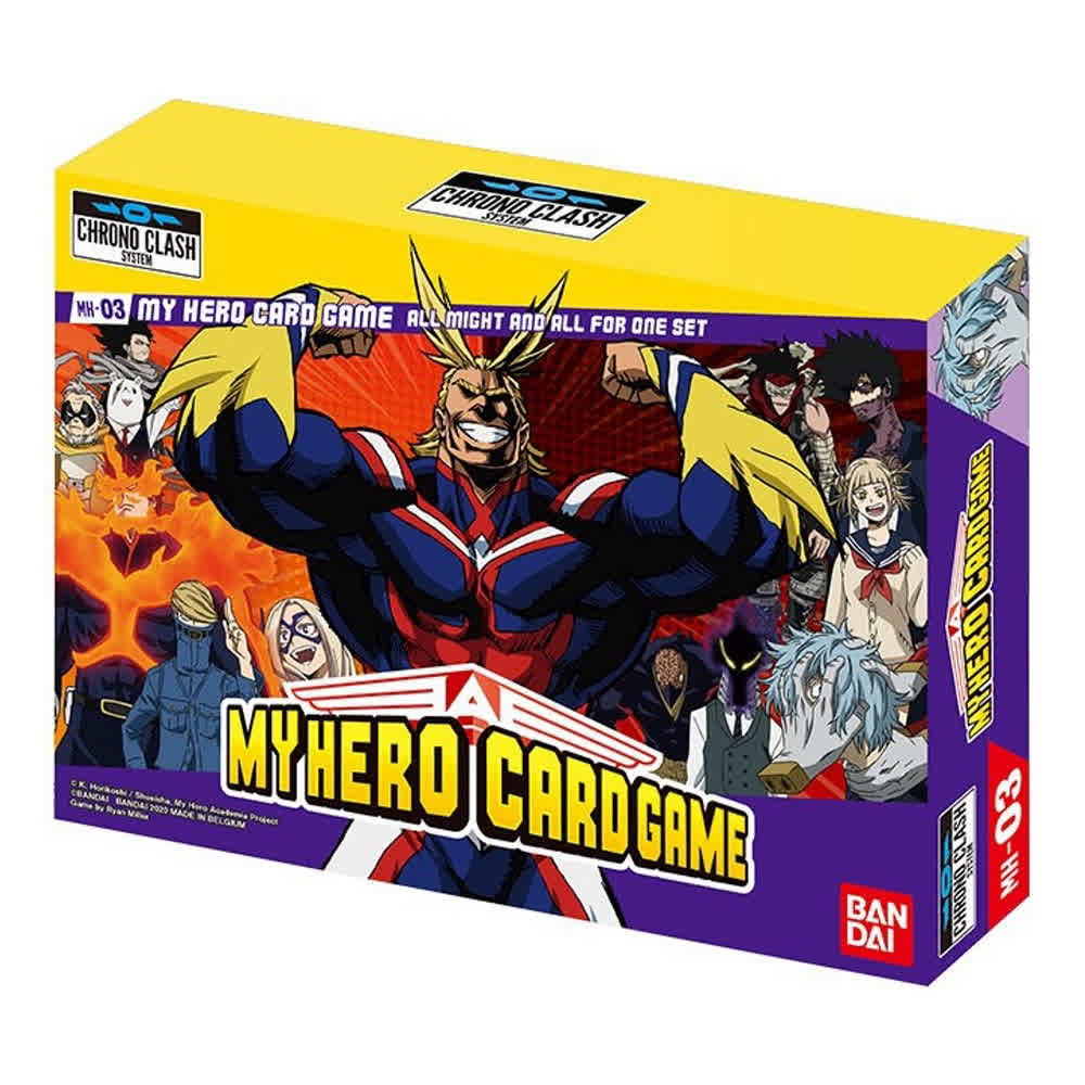 Карточная игра My Hero Academia - All Might and All For One Clash Card Game