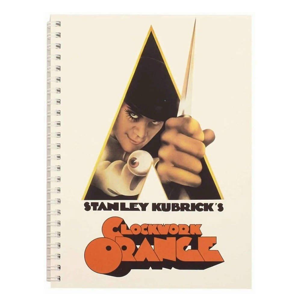 Блокнот Notebook Clockwork Orange - Movie Poster, Wired A5