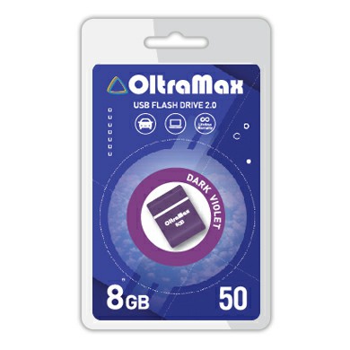 USB  8GB  OltraMax   50  фиолетовый