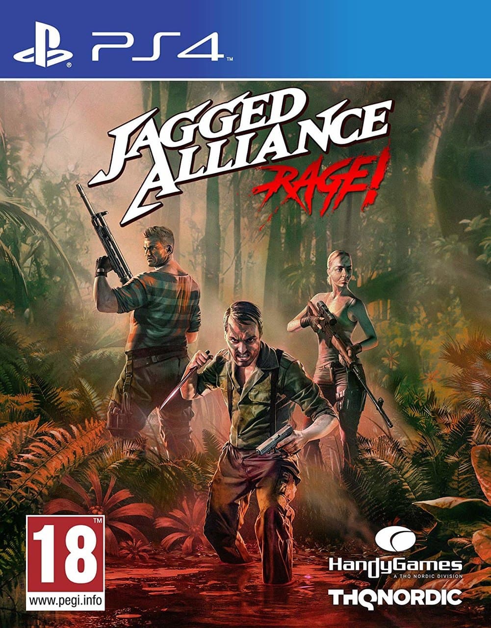 Jagged Alliance: Rage! [PS4, русская версия]