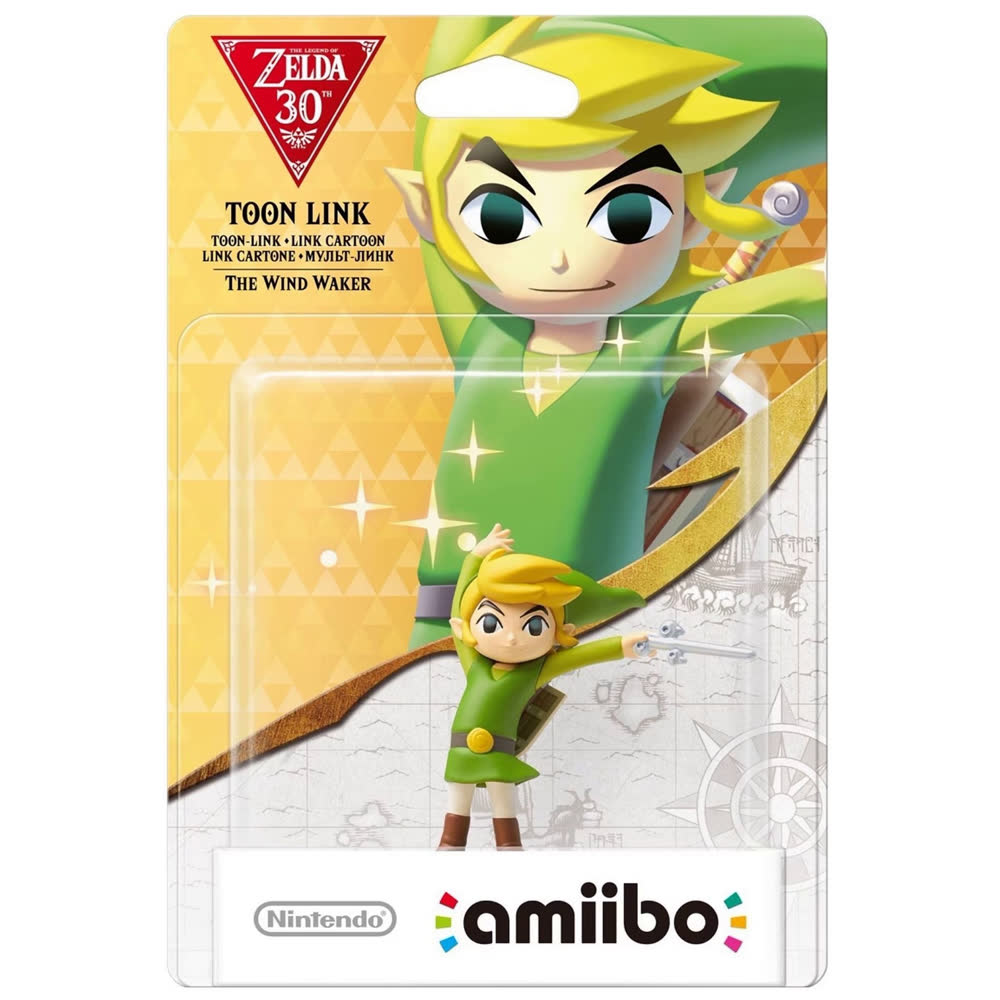 Toon Link - The Wind Waker (The Legend of Zelda коллекция) [Nintendo Amiibo Character]