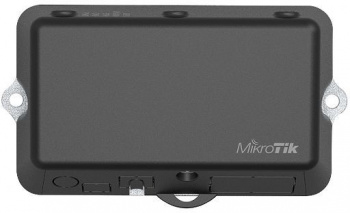 Роутер MIKROTIK LtAP mini LTE kit (RB912R-2ND-LTM&R11E-LTE) N300 10/100BASE-TX/4G cat.4, черный (1/2