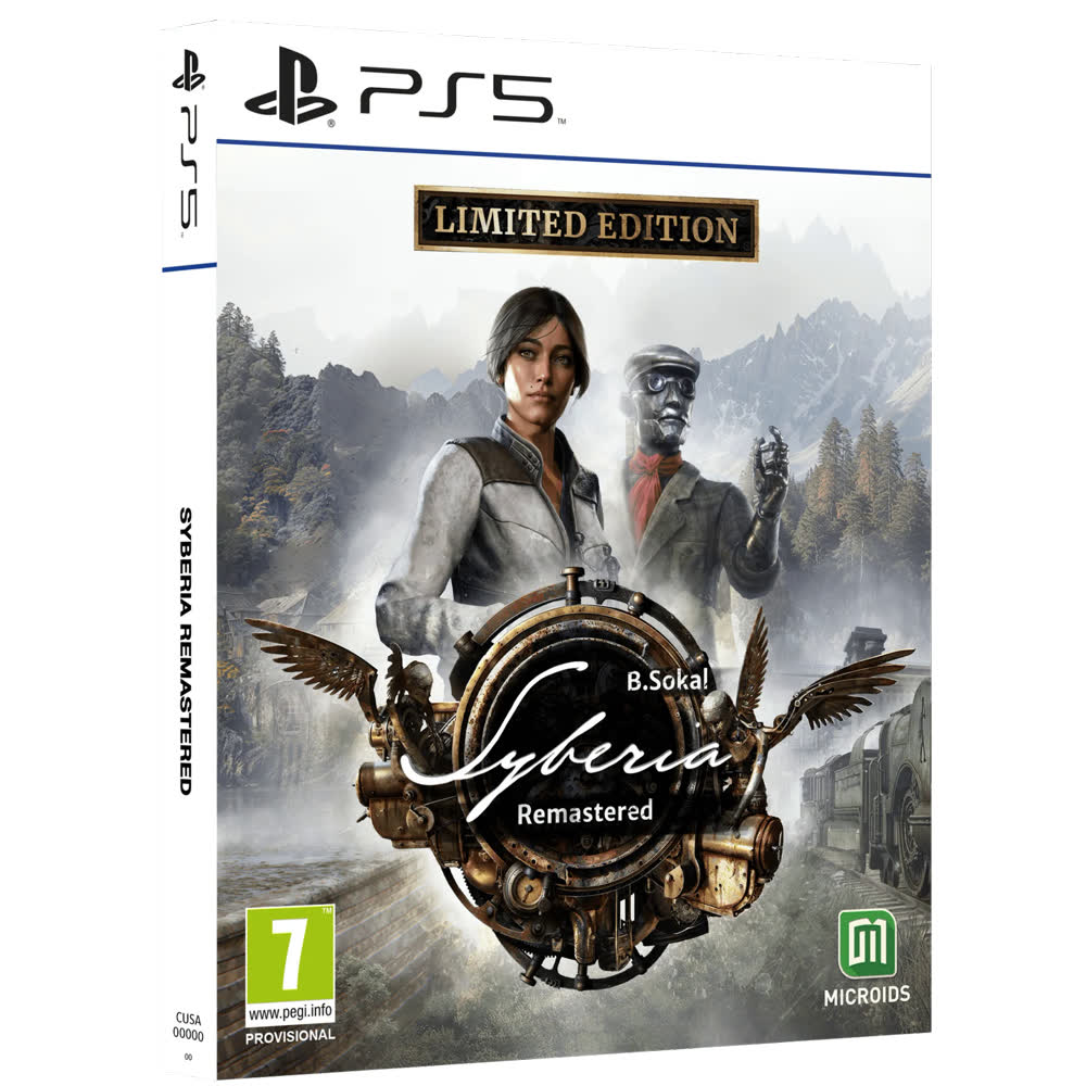 Syberia Remastered - Limited Edition [PS5, русская версия]
