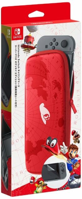 Чехол Switch Carrying Case & Screen Protector HAC-A-PSSAF(JPN) Mario Odyssey