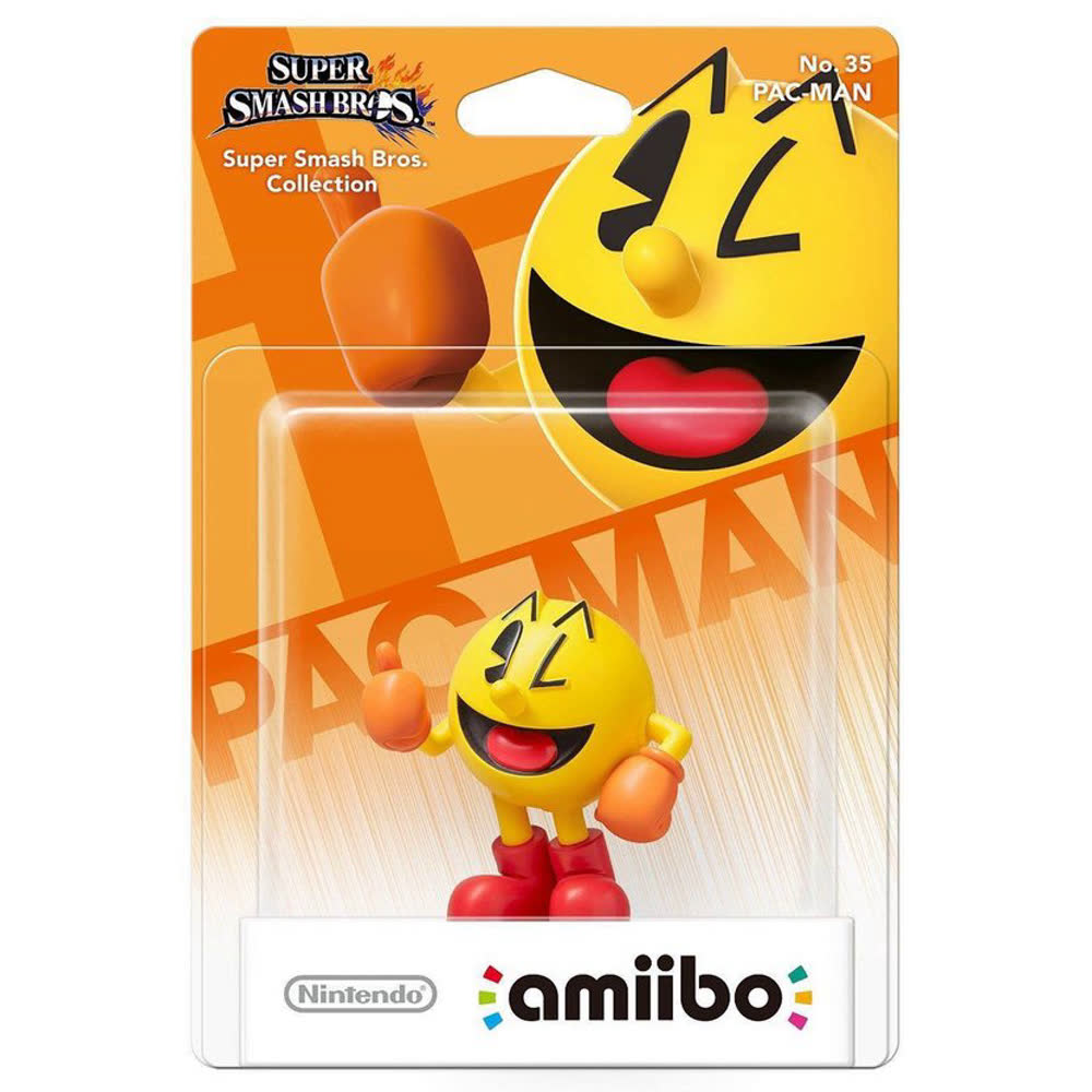 Pac-Man - №35 (Super Smash Bros. коллекция) [Nintendo Amiibo Character]