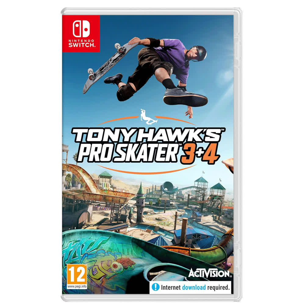 Tony Hawk's Pro Skater 3 + 4 [Nintendo Switch, английская версия]