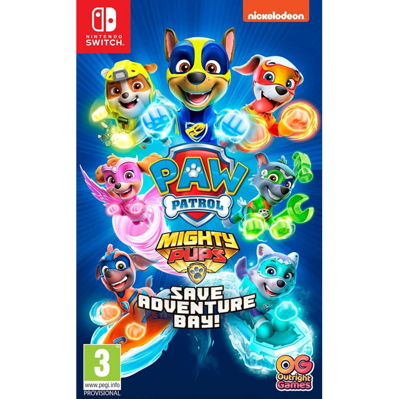 Paw Patrol: Mighty Pups Save Adventure Bay! [Nintendo Switch, русская версия]