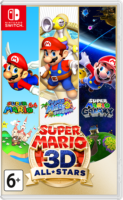 Super Mario 3D All Stars [Nintendo Switch, английская версия]