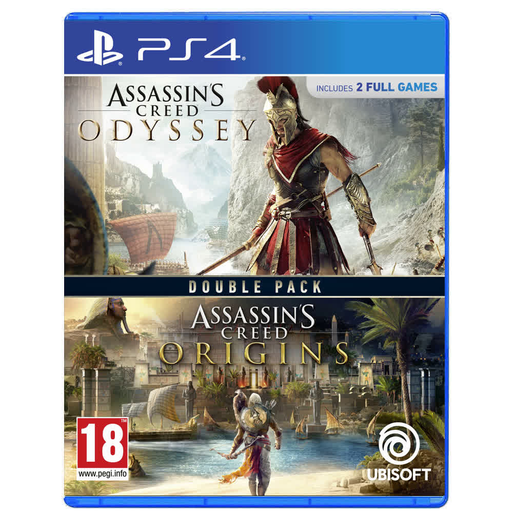 Assassin's Creed: Odyssey + Origins - Double pack [PS4, английская версия]