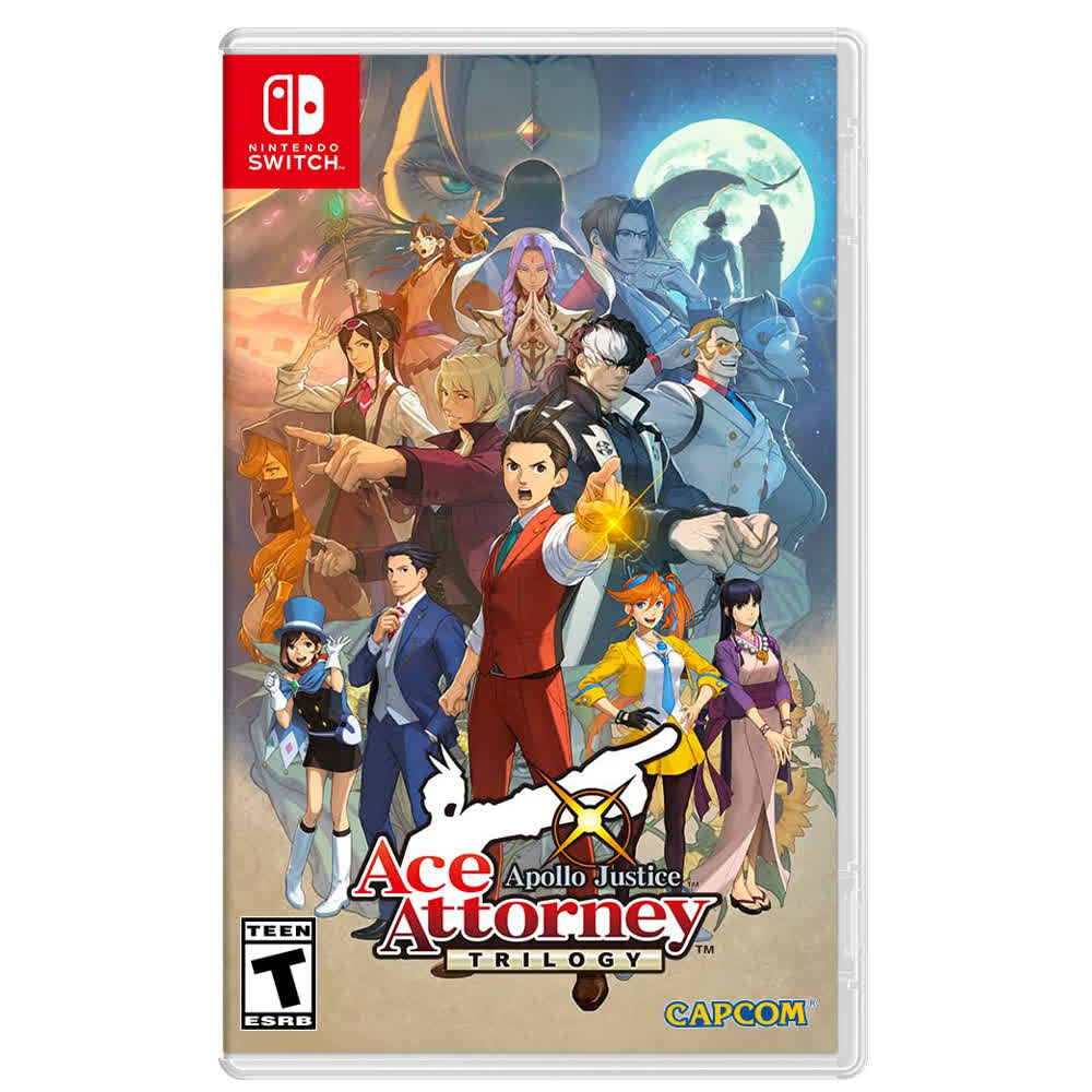 Apollo Justice: Ace Attorney Trilogy [Switch, английская версия]