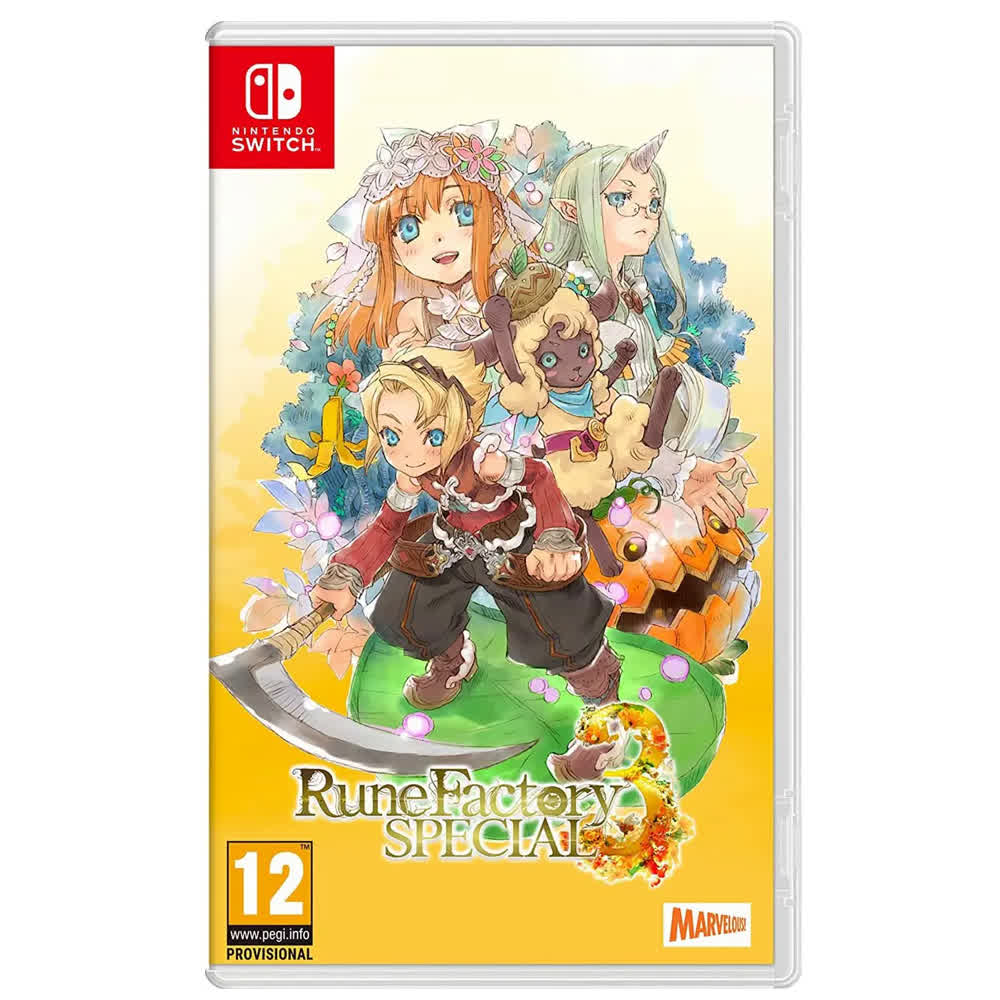 Rune Factory 3 Special [Nintendo Switch, английская версия]