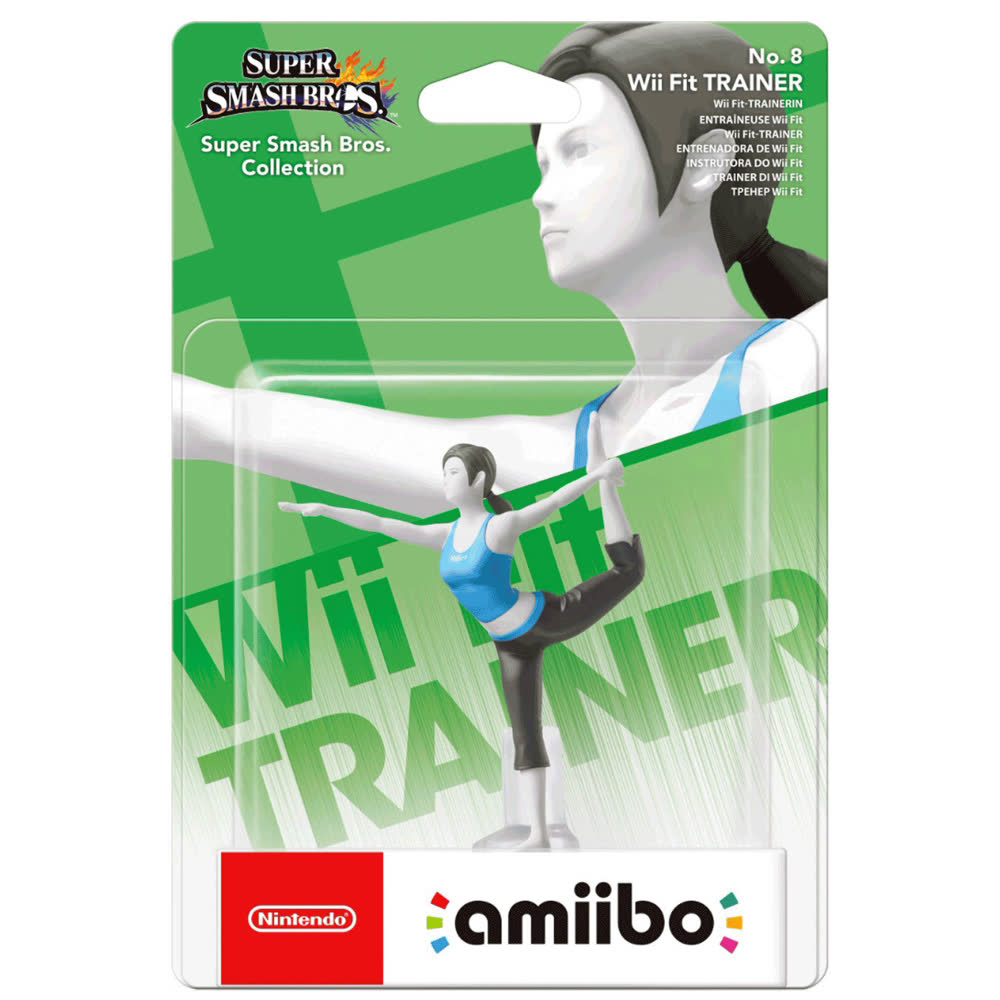 Wii Fit Trainer - №8 (Super Smash Bros. коллекция) [Nintendo Amiibo Character]