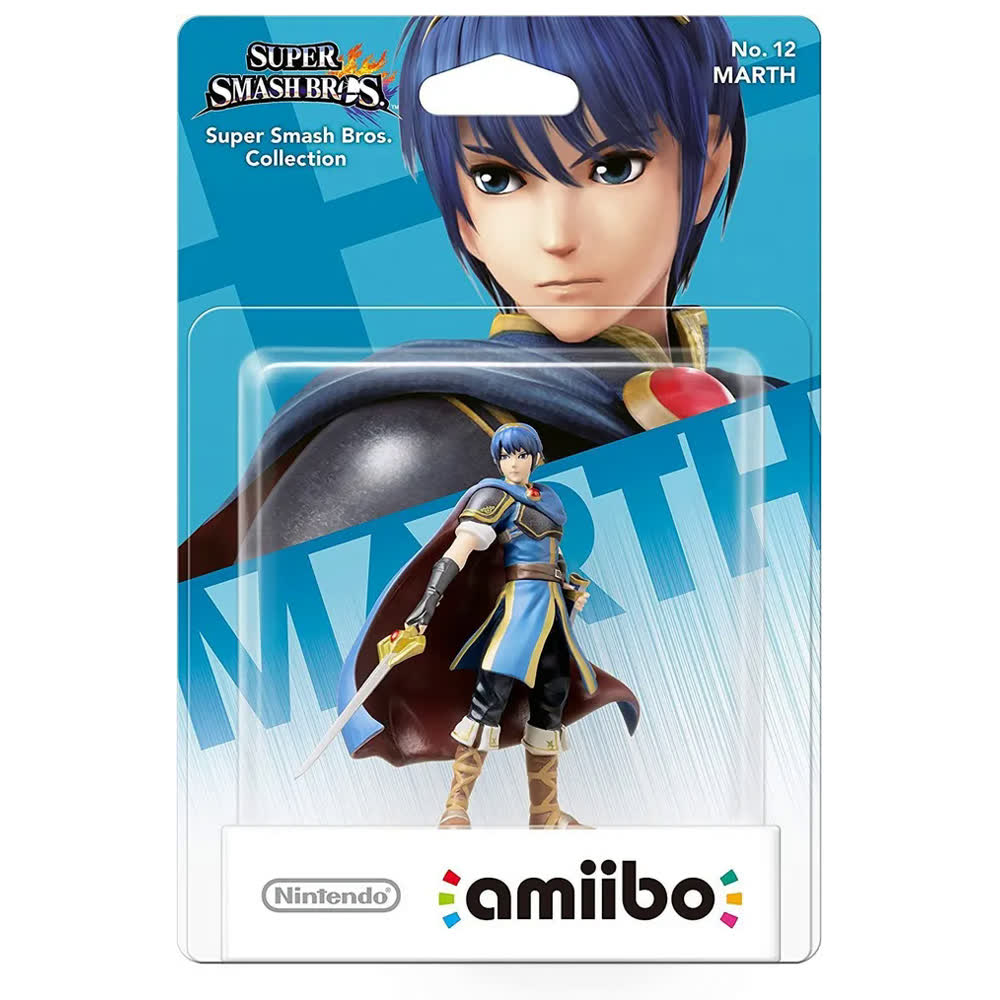 Marth - №12 (Super Smash Bros. коллекция) [Nintendo Amiibo Character]