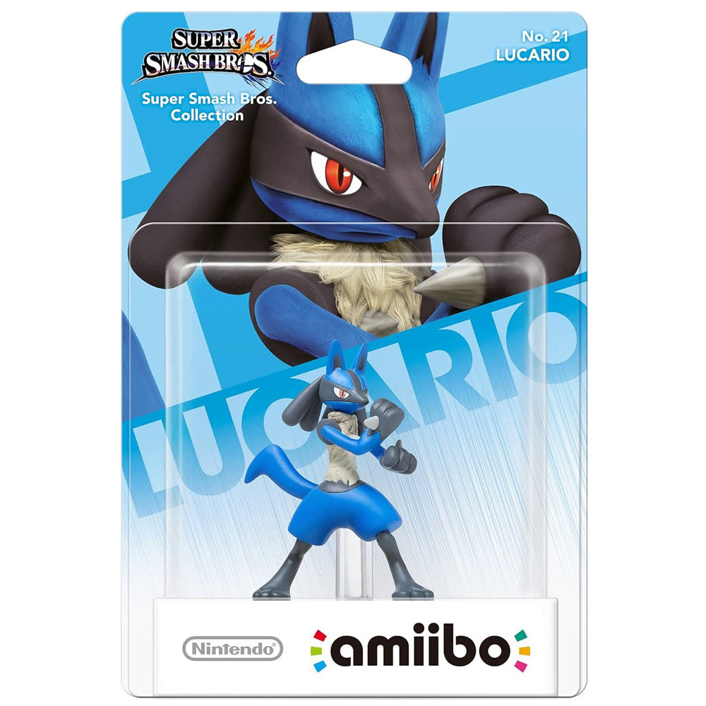 Lucario - №21 (Super Smash Bros. коллекция) [Nintendo Amiibo Character]