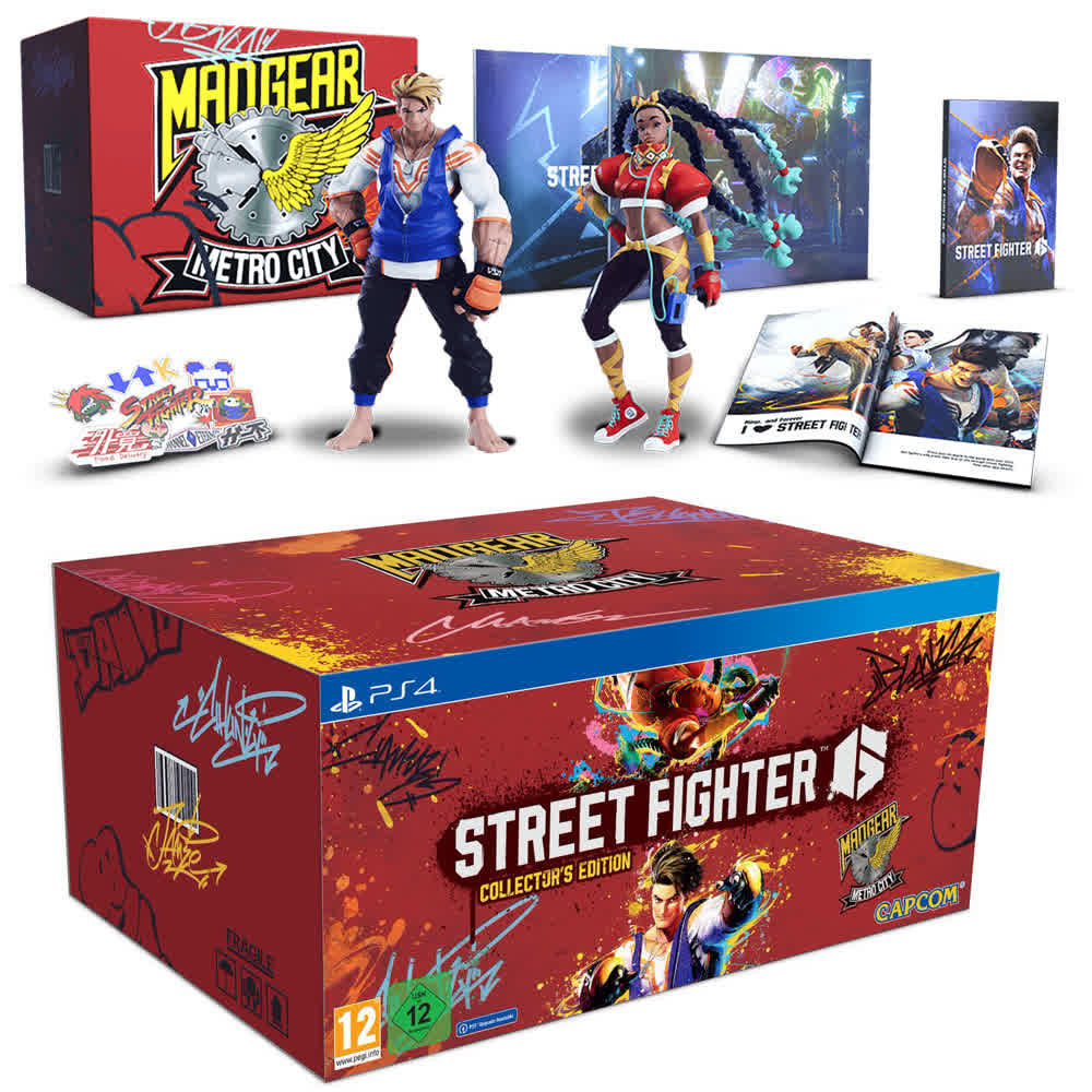 Street Fighter 6 - Collector's Edition [PS4, русские субтитры]