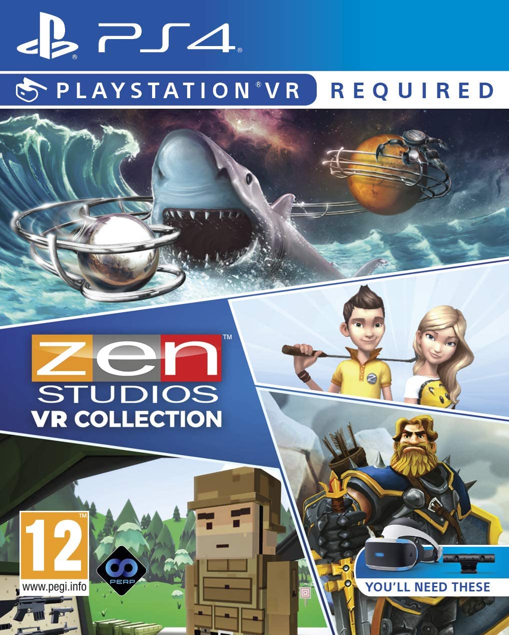 Zen Studios - Ultimate VR Collection (только для PS VR) [PS4, английская версия]