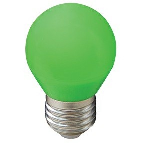 Лампа светодиодная ECOLA globe color 5,0W G45 220V E27 Green шар Зеленый матовая колба 77x45(1/10/10