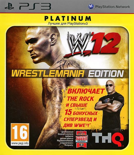 W 12 Wrestlemania Edition (R-4) [PS3, английская версия]