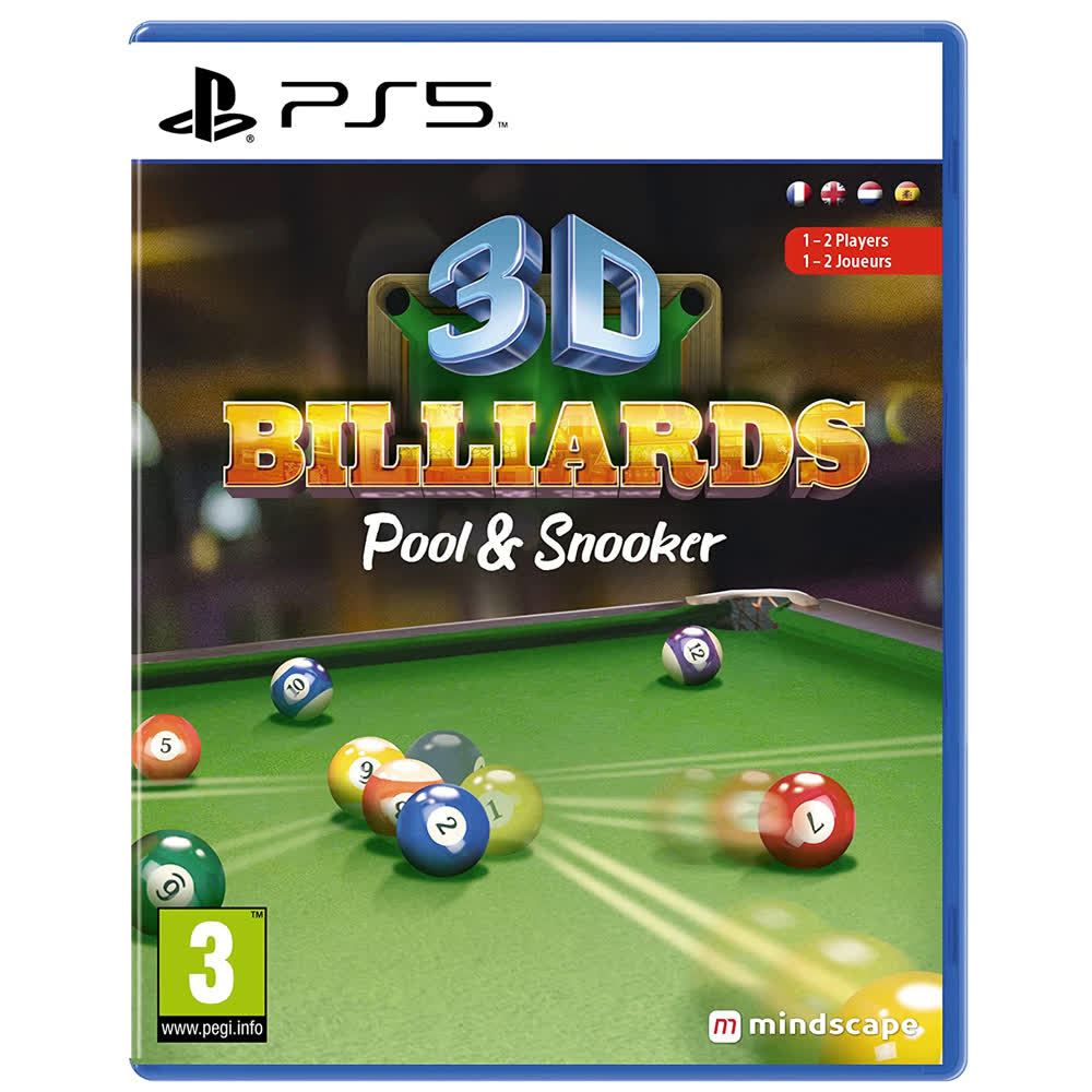 3D Billiards: Pool and Snooker [PS5, английская версия]