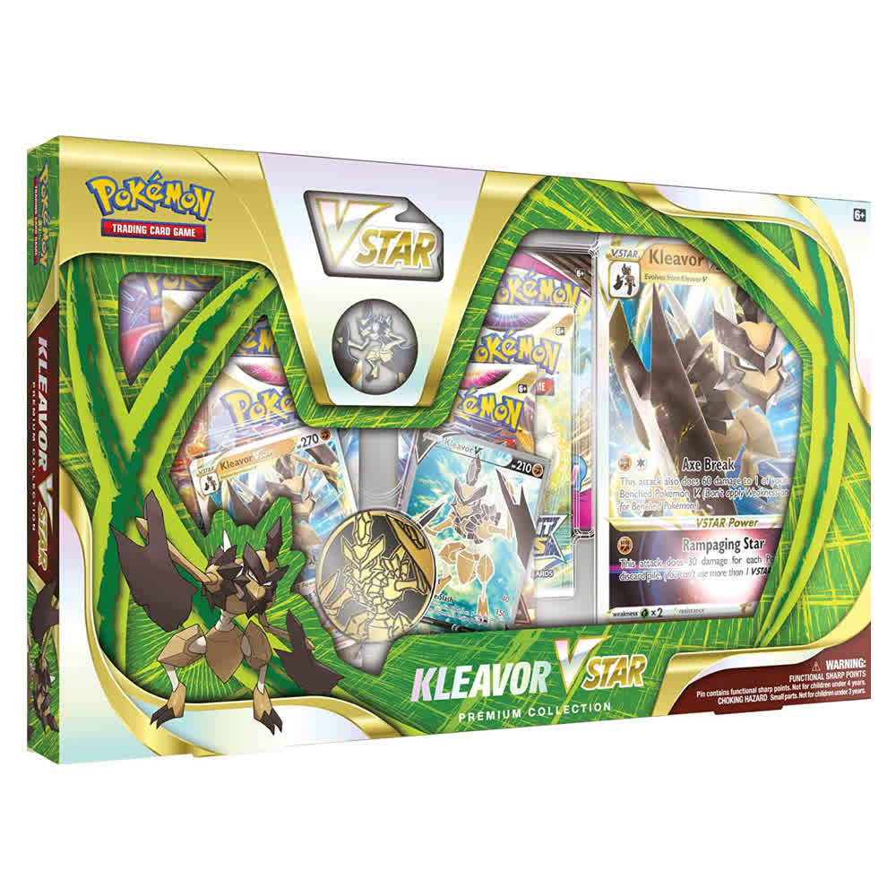 Карточная игра Pokemon - Kleavor VSTAR Premium Collection Box