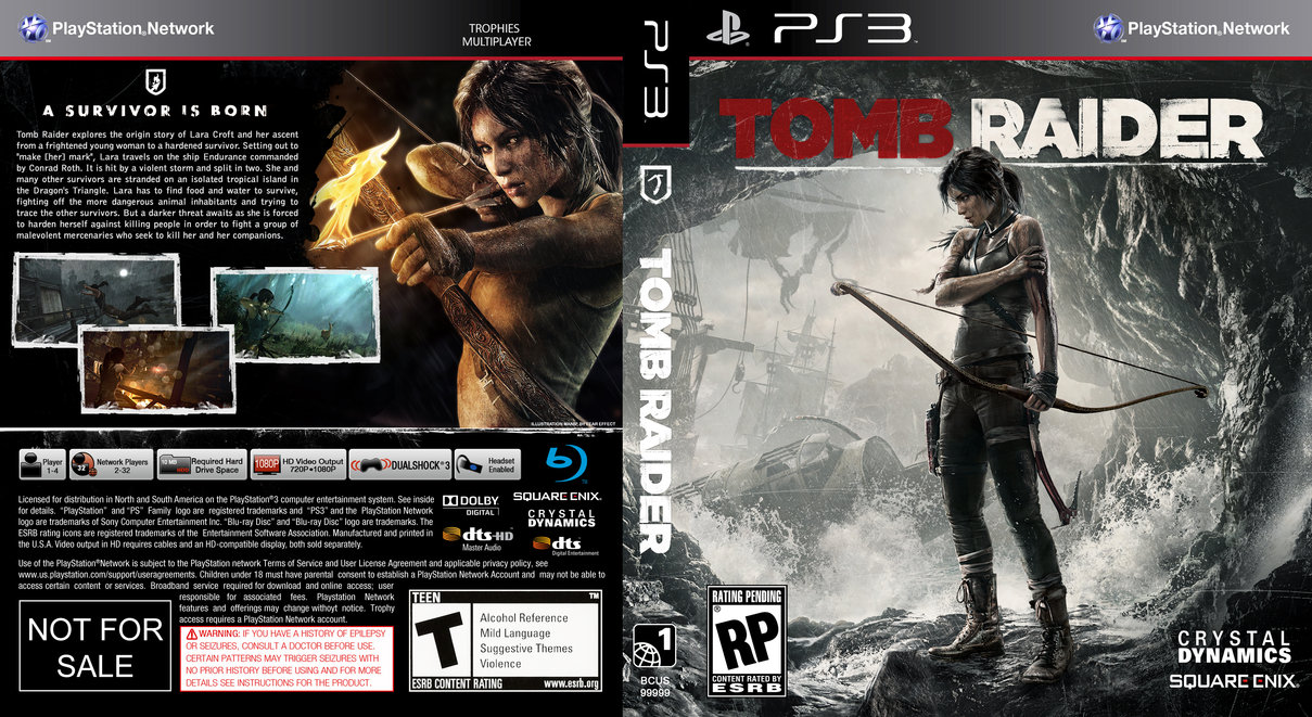 Tomb Raider [PS3, английская версия]
