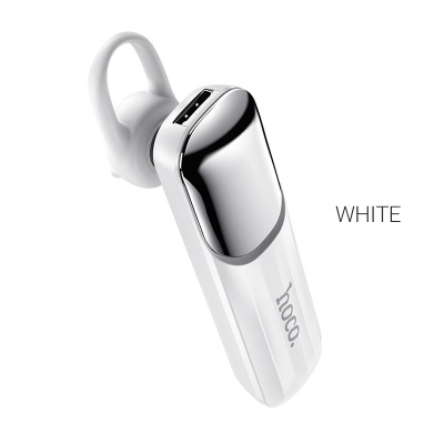 Гарнитура bluetooth HOCO E57 Essential, Bluetooth, 170 мАч, Hands-free, цвет: белый (1/20/200)