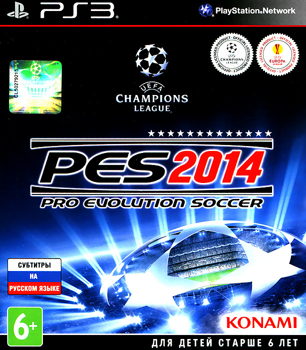 PES 2014 Pro Evoiution Soccer [PS3, английская версия]