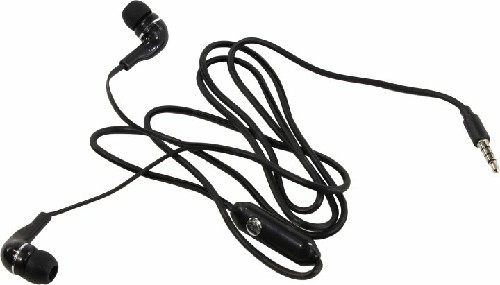 Гарнитура Smartbuy S4, черная, внутриканальная, цветной пакет (1/100)