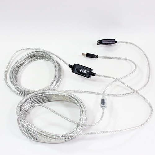 Кабель-адаптер AOPEN USB 2.0 - repeater (AM-AF), 15 м. (1/20)