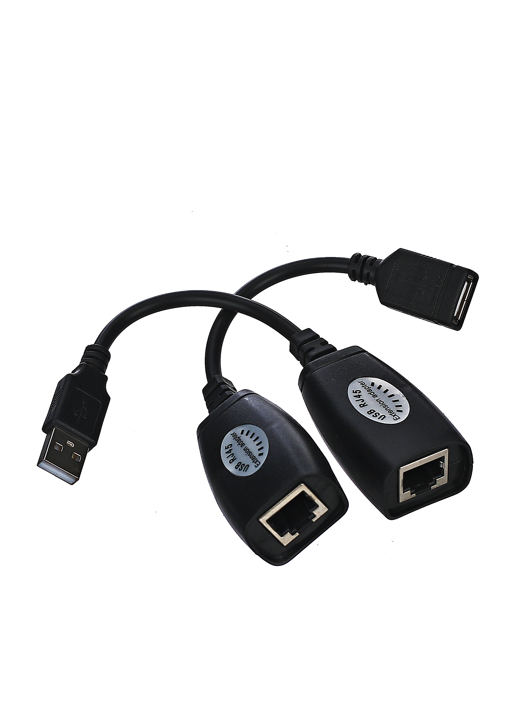 Адаптер-удлинитель USB-AMAF/RJ45, по витой паре до 45m , VCOM <CU824> (1/40)