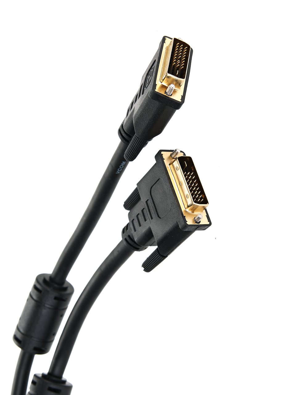 Кабель DVI-DVI Dual Link (25M-25M), 1.8m, 2 фильтра VCOM <VDV6300-1.8M> (1/45)