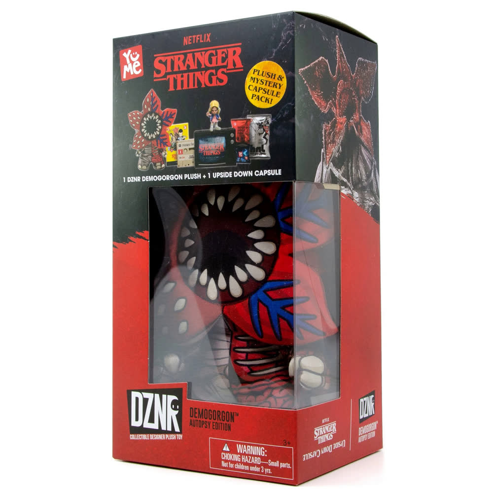 Набор YuMe Toys DZNR - Stranger Things: Demogorgon "Autopsy" Edition Plush & Mystery Capsule Pack