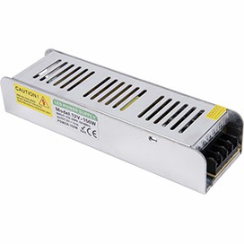 Ecola LED strip Power Supply 150W 220V-12V IP20 плоский и узкий блок питания для светодиодной ленты