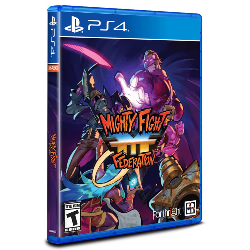 Mighty Fight Federation (Limited Run) [PS4, английская версия]