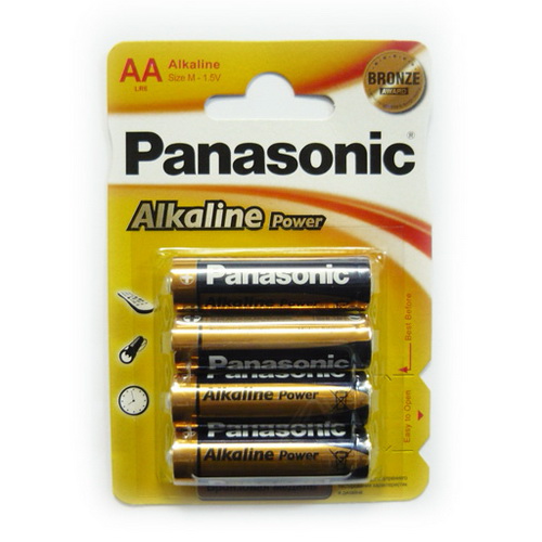 Элемент питания PANASONIC  LR6 Alkaline Power (4 бл) (4/48/240)