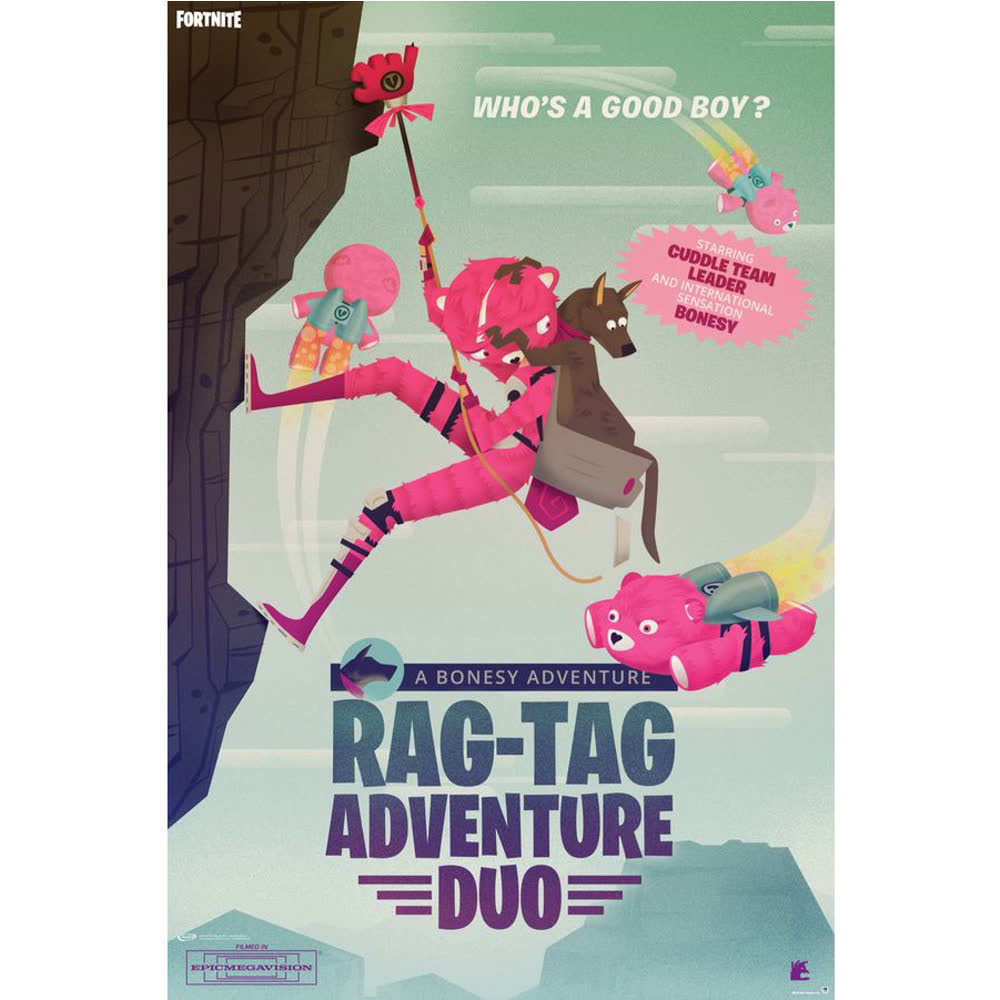 Постер Poster Fortnite - Rag-Tag Adventure Duo, 61x91,5cm