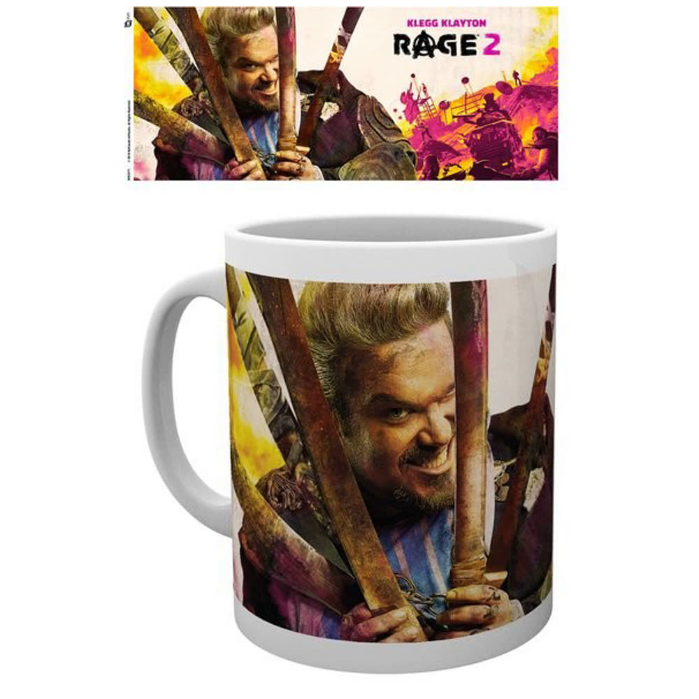 Кружка Rage 2 - Klegg Klayton Mug
