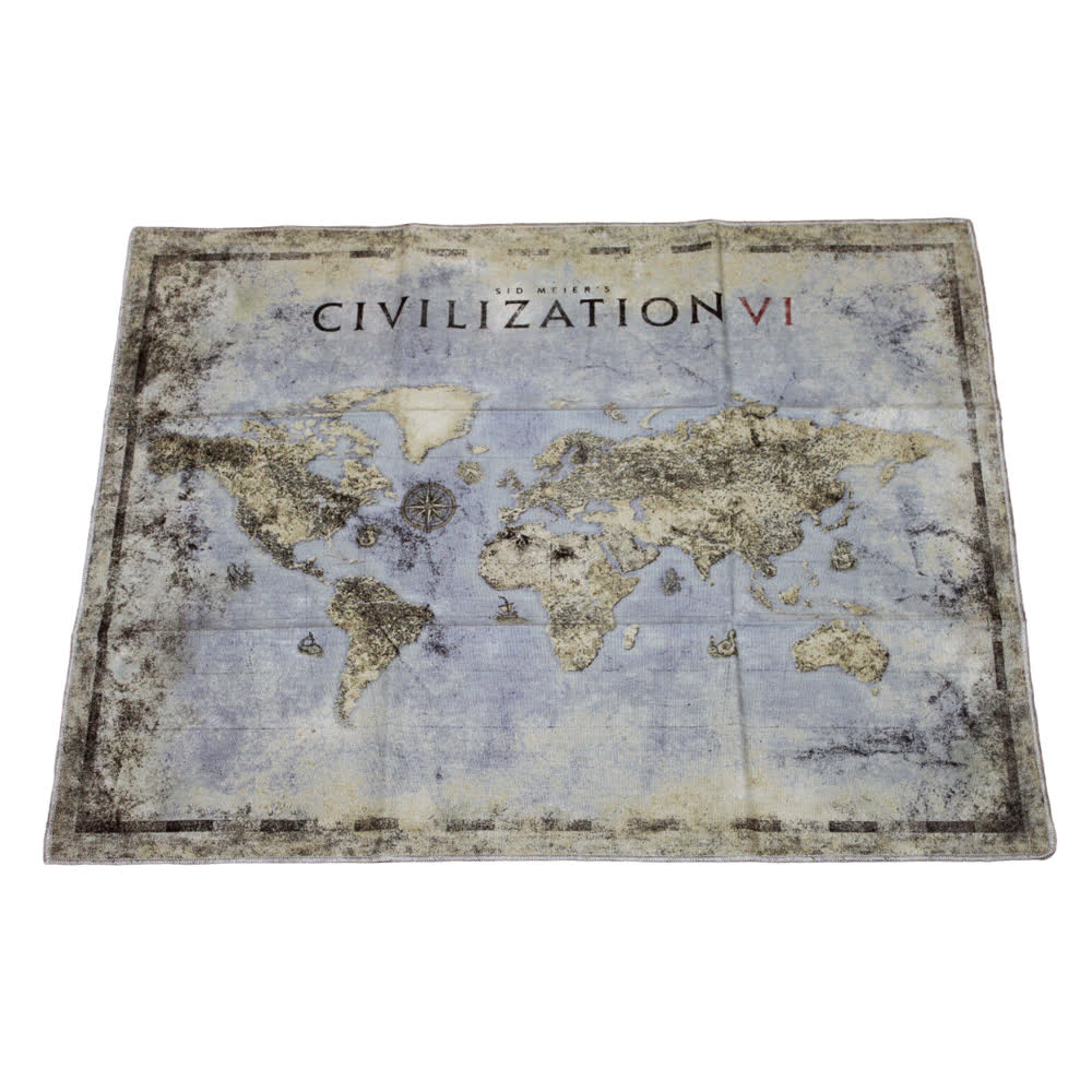 Карта тканевая Sid Meier's Civilization VI - Cloth Map, 48cm x 36cm