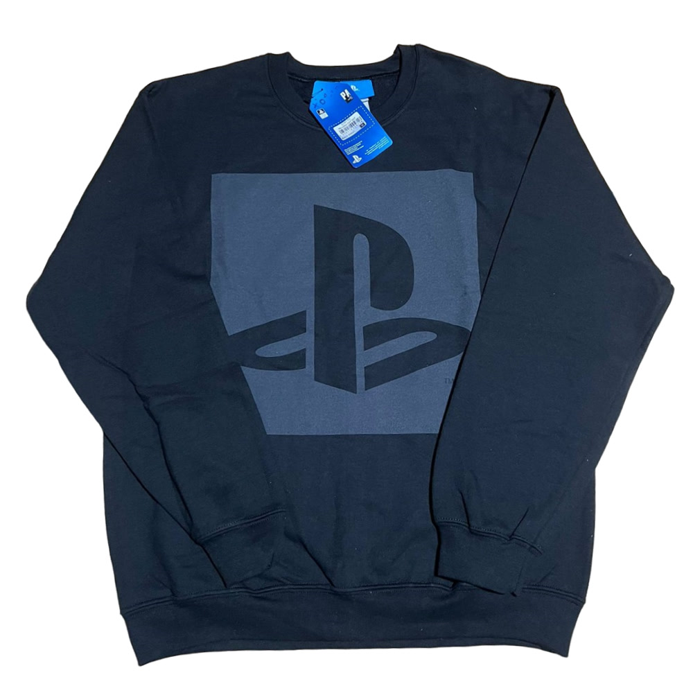 Толстовка Sweatshirt Playstation - PS Logo Cut Out, Black Size M