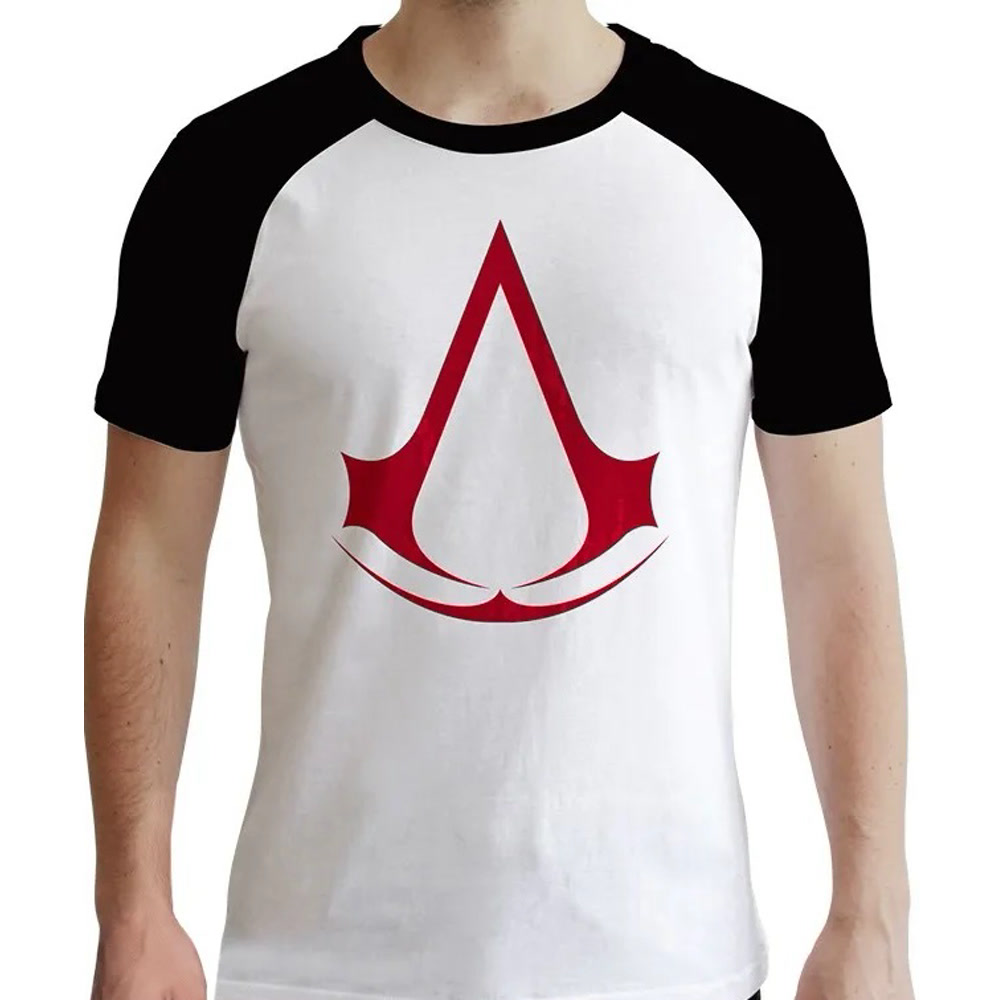 Футболка T-Shirt Assassin's Creed - Crest, Black/White Size M