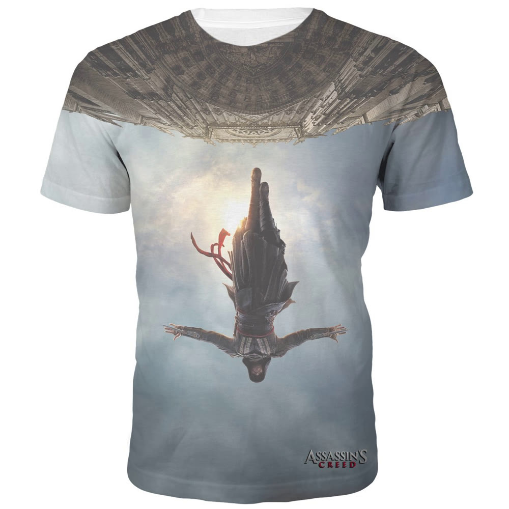 Футболка T-Shirt Assassin's Creed - Leap of Faith, Multicolor Size M