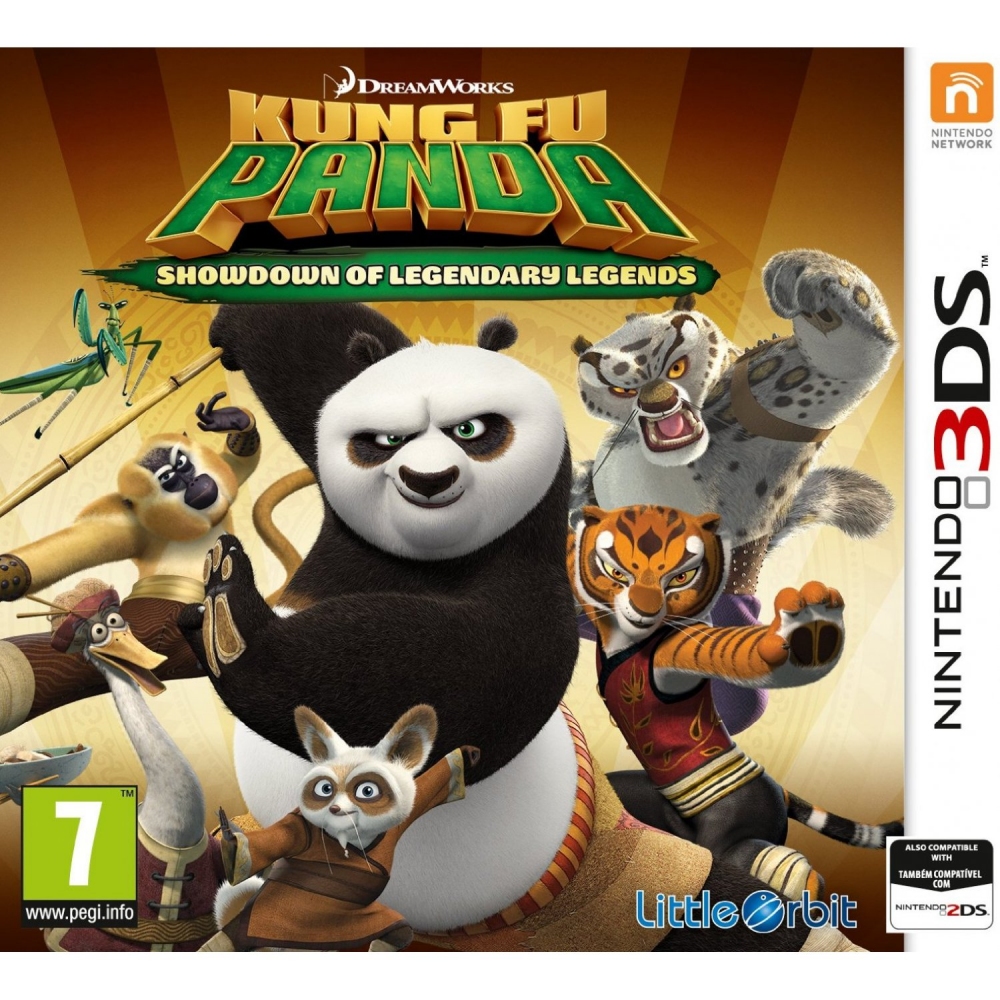 Kung Fu Panda: Showdown of Legendary Legends [3DS, английская версия]