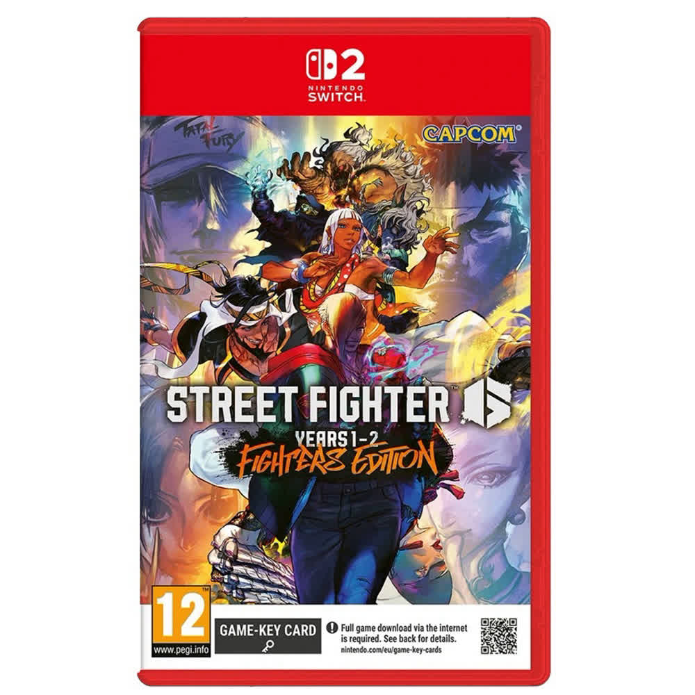 Street Fighter 6 Year 1-2 Fighters Edition (Game-Key Card) [Switch 2, английская версия]