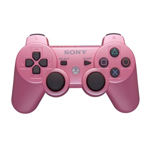 Джойстик PS3 Dual Shock розовый