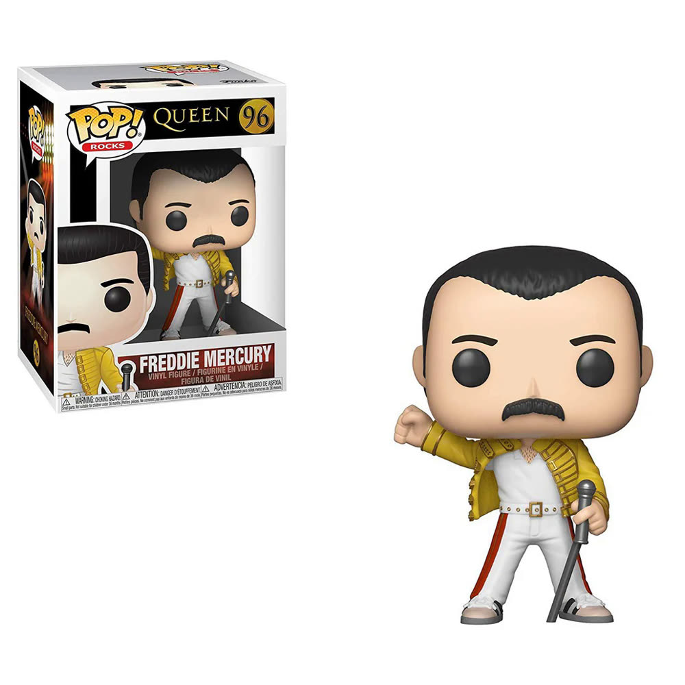 Фигурка Funko Pop! Rocks: Queen - Freddie Mercury Wembley 1986 (96)