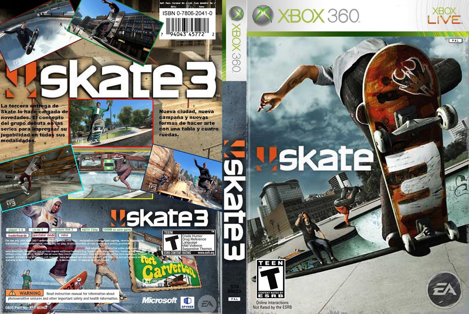 Skate 3 [Xbox One - Xbox 360, английская версия]