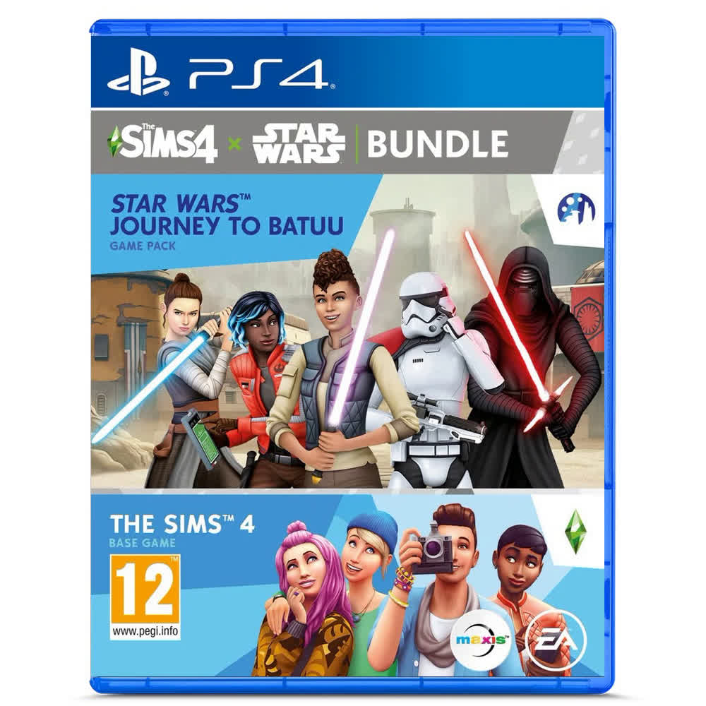 The Sims 4 + Star Wars: Journey to Batuu Bundle  [PS4, английская версия]